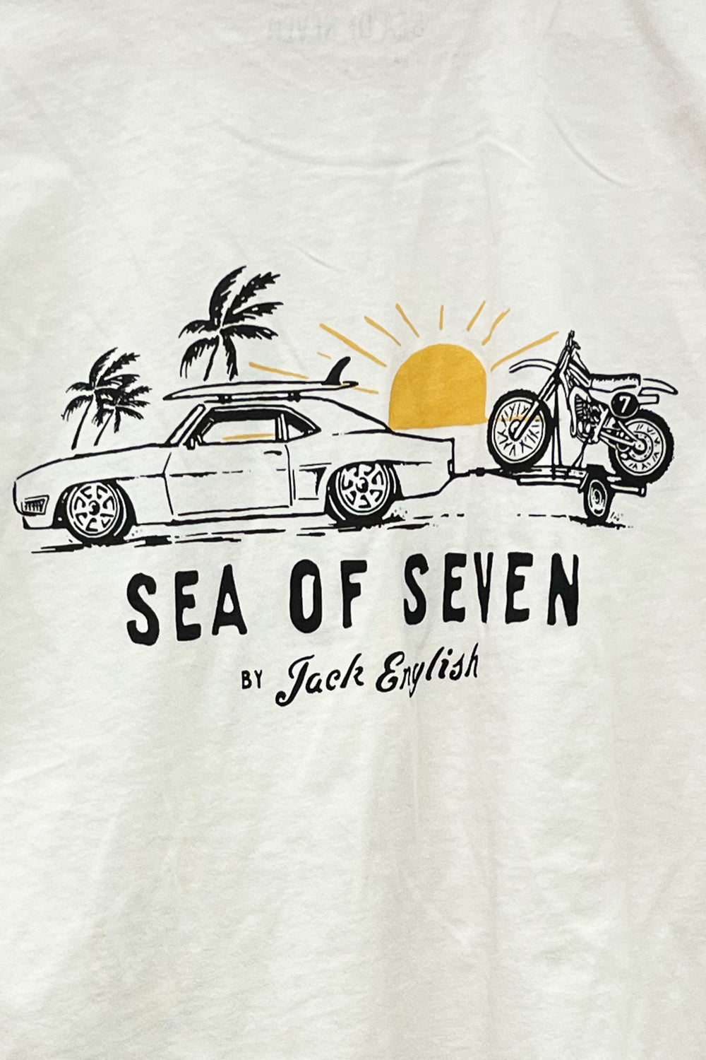 Today We Ride Mens Tee - Vintage White