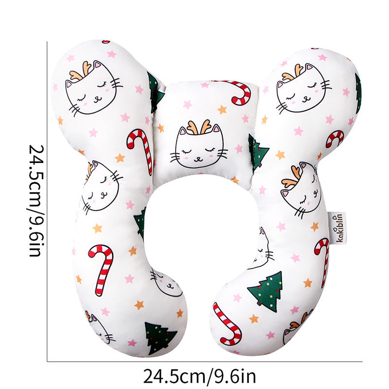 U Shaped Pillow Travel Car Seat Neck Protector