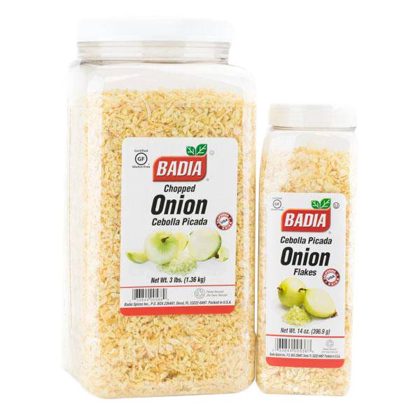 Onion, Chopped, Flakes