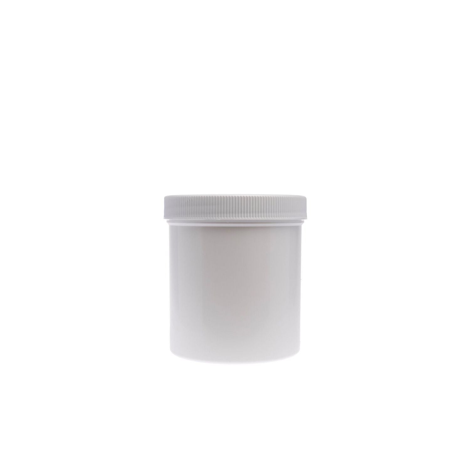 Centor Brand 8 oz. White Plastic Ointment Jars (16-Count)