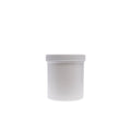 Centor White Plastic Ointment Jars, 16 oz (Case of 9)