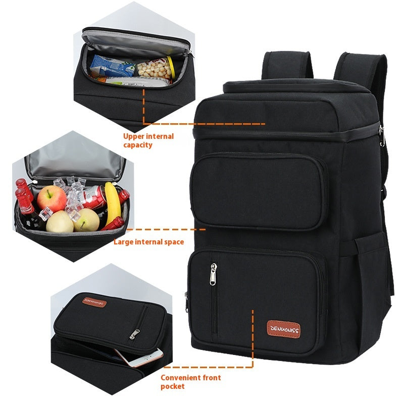 New Double-layer Thermal Preservation Backpack