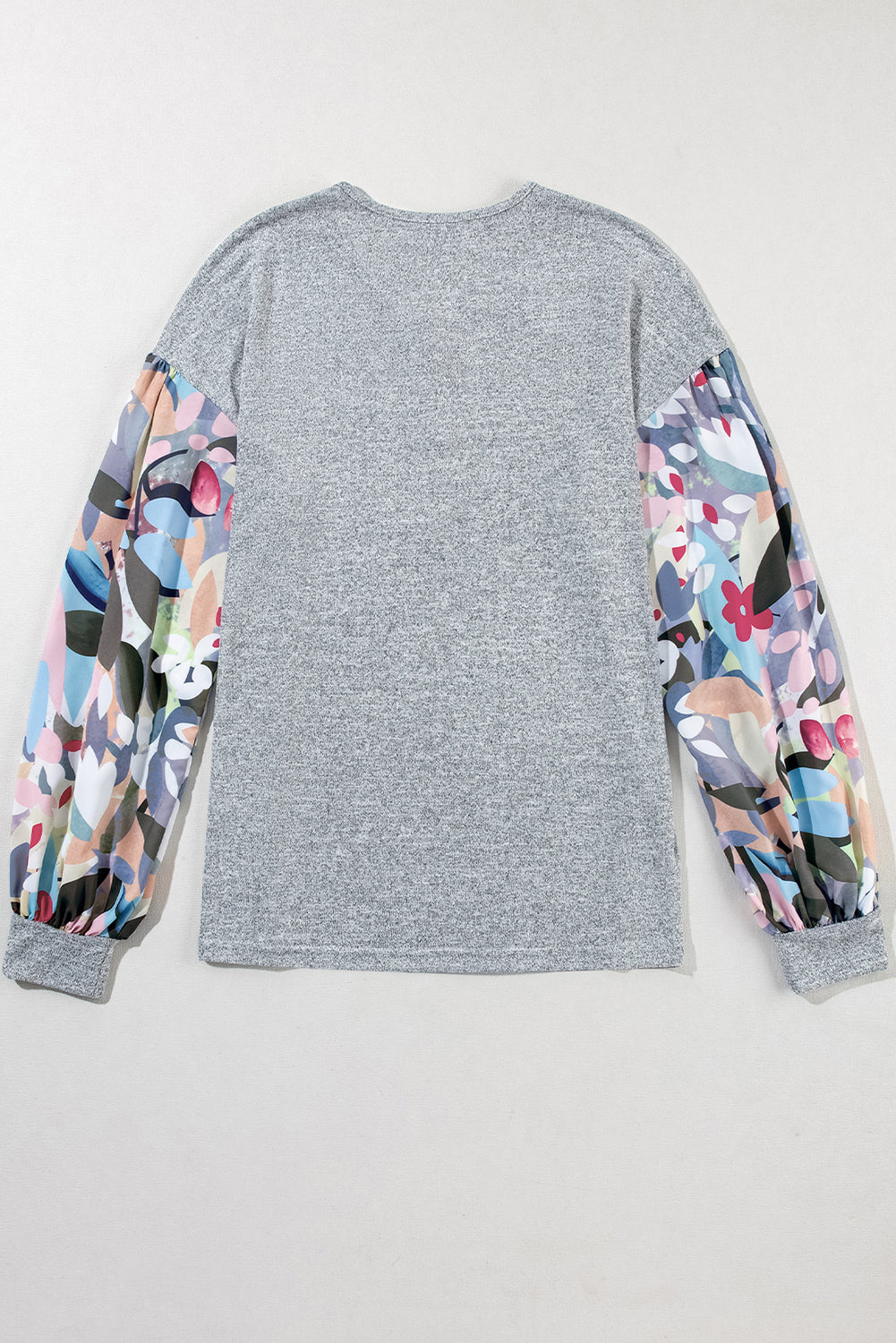 Eleanor Lantern Sleeve Patchwork Top
