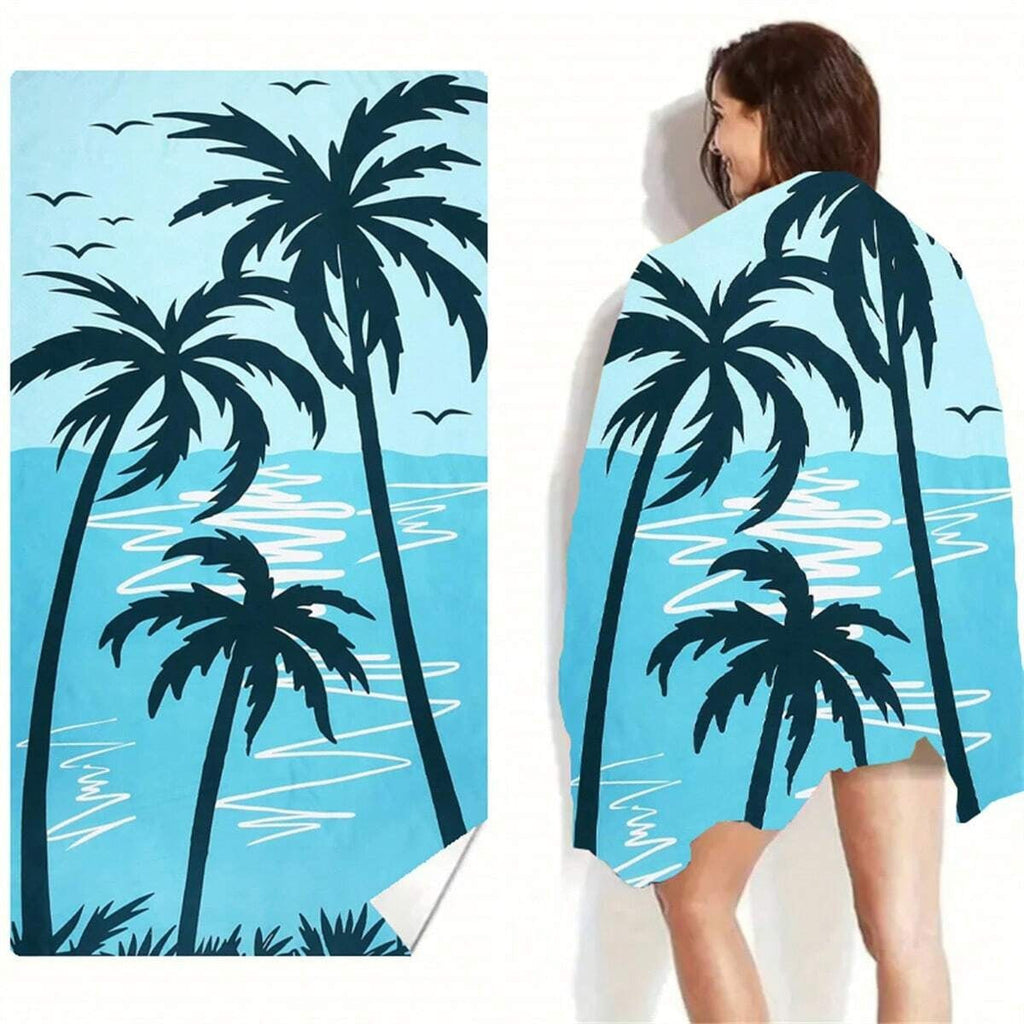 Creative Printing Quick-drying Microfiber Beach Towel