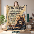 Special Gift For Your Daughter Blanket - From Dad (SKUB12-265)