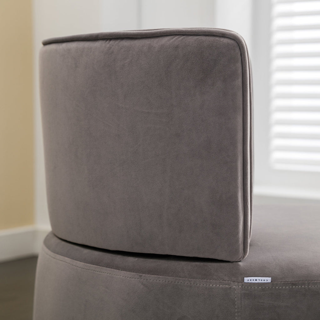 360 Degree Swivel Cuddle Barrel Accent Sofa Chairs