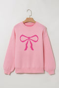 Ava Graphic Drop Shoulder Sweater