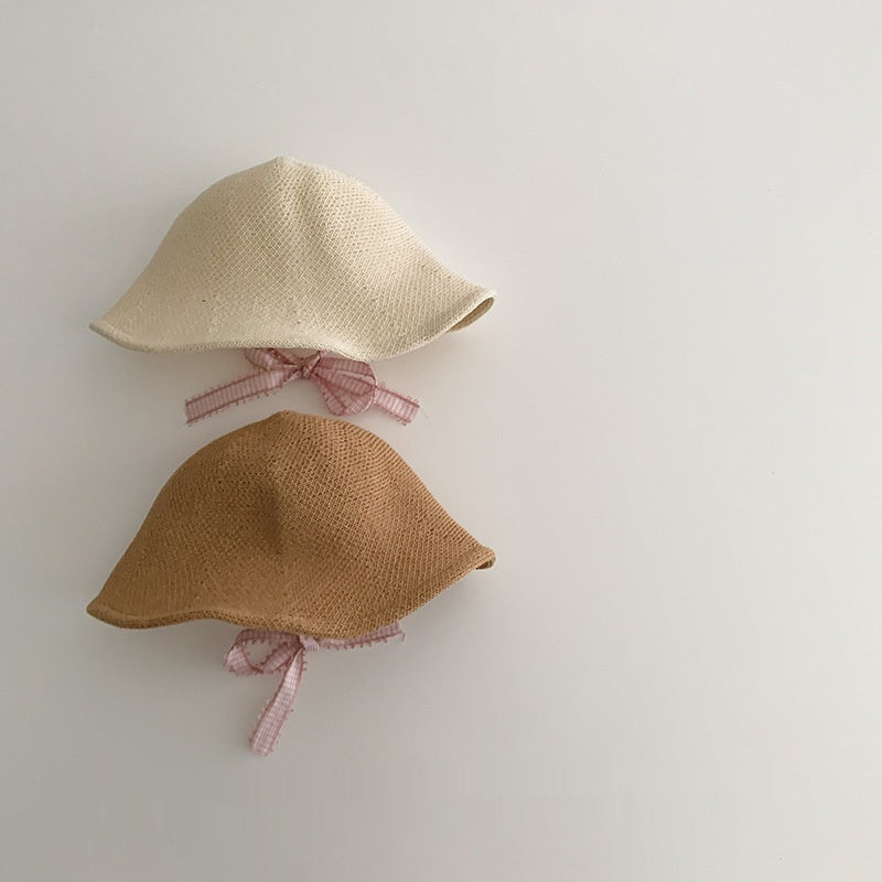 Sun-proof Vacation Beach Straw Hat For Girls