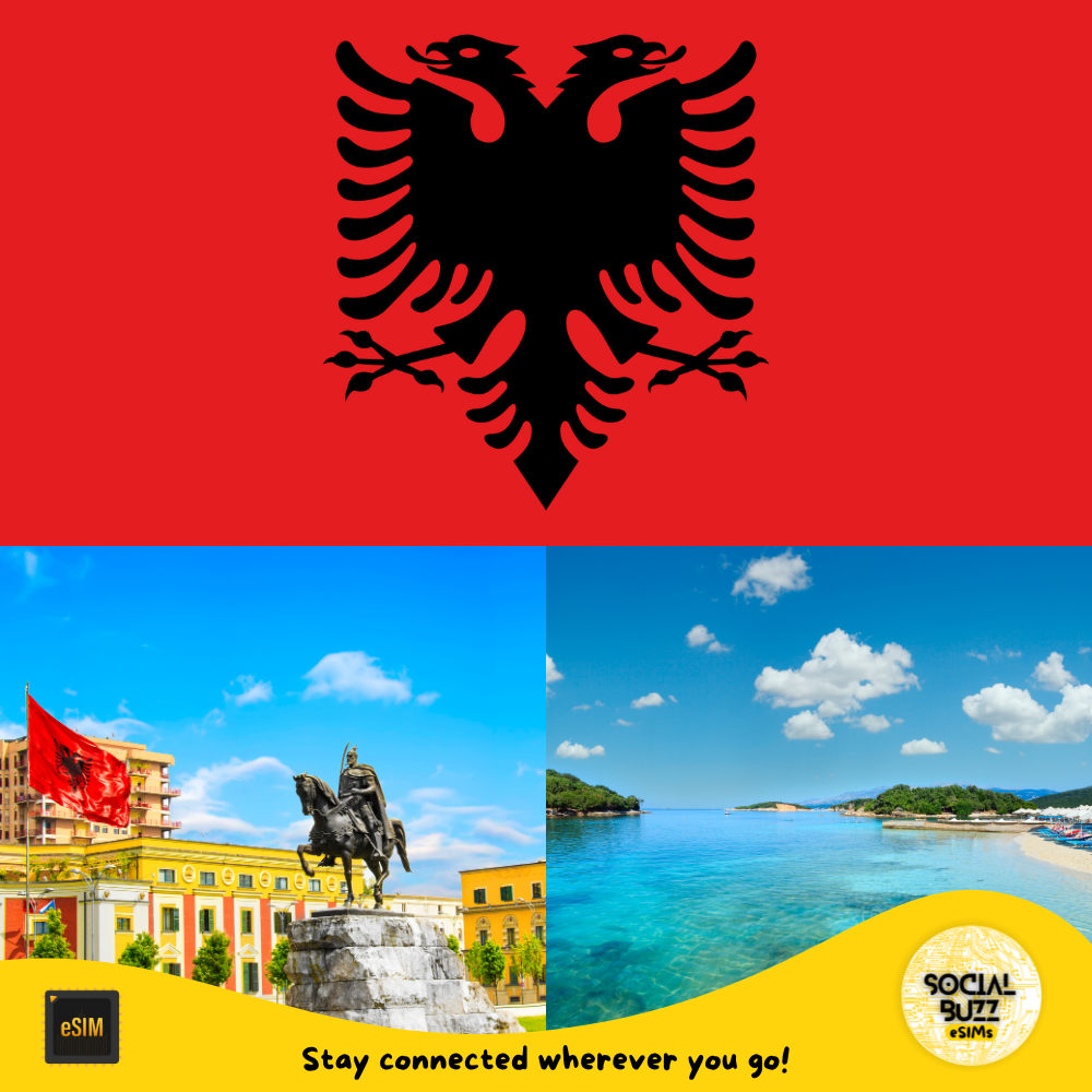 Albania eSIM Internet Data Plan