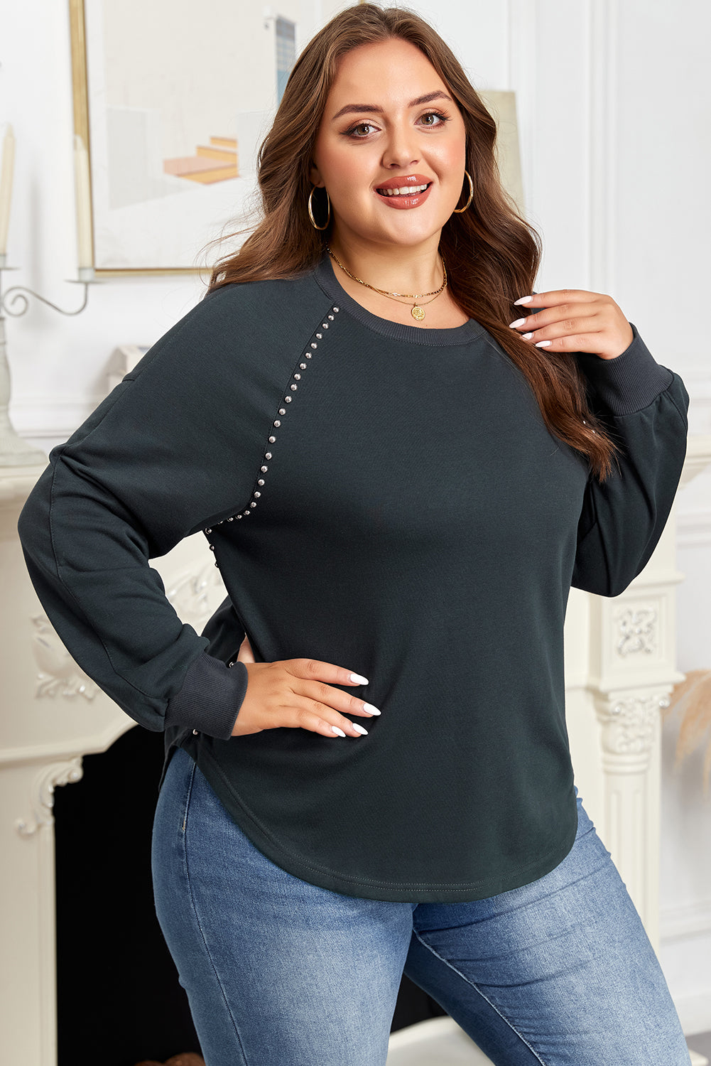 Mackenzie Edge Mineral Wash PLUS Jumper