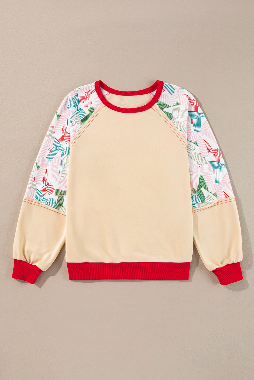 Wynter Sleeve Colorblock Edge Top
