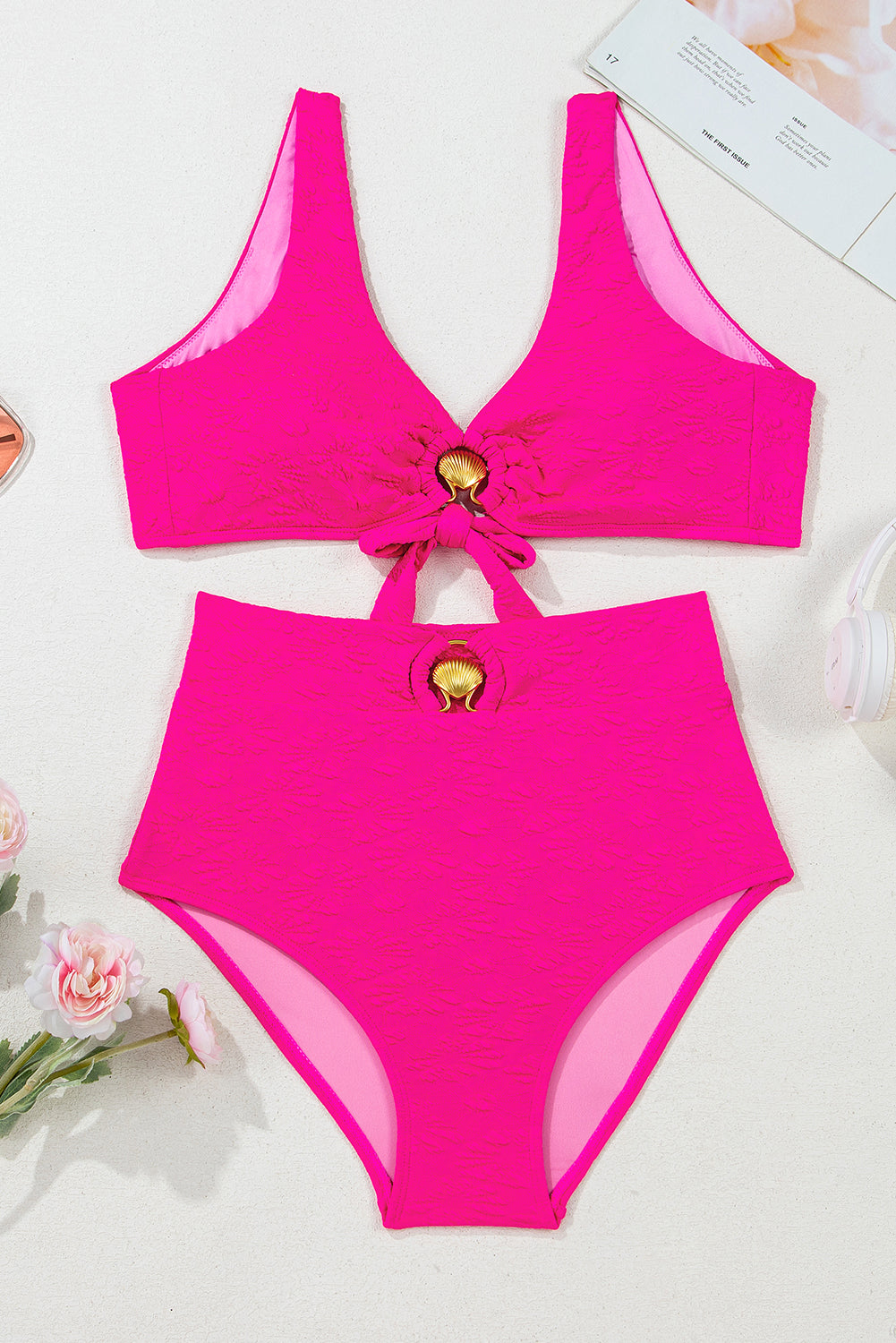 Sofia Knotted 2pcs Bikini Swimsuit