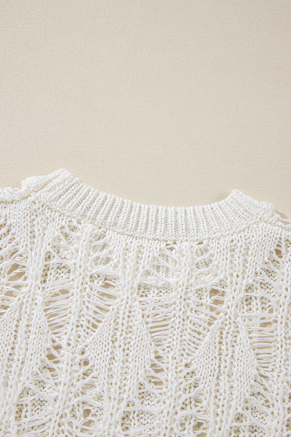 Olivia Crochet Loose Fit Sweater