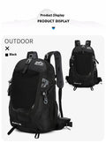 New Outdoor Large Capacity Backpack Mountaineering Unisex Hiking Cycling Travel