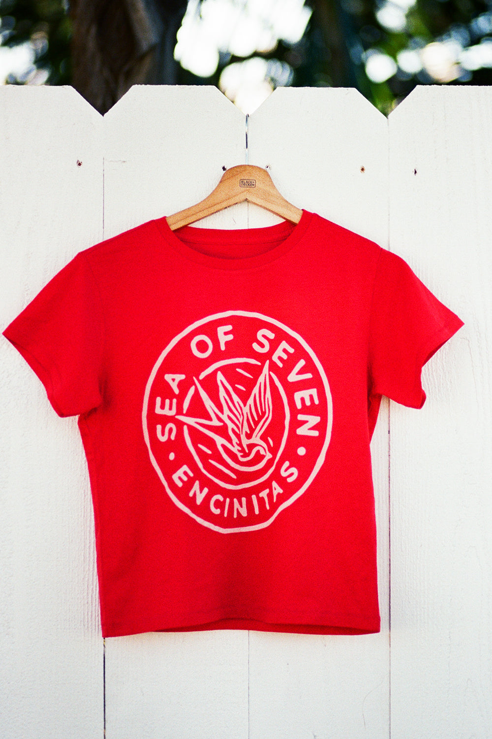 Fly With Us Womens High Waisted Tee