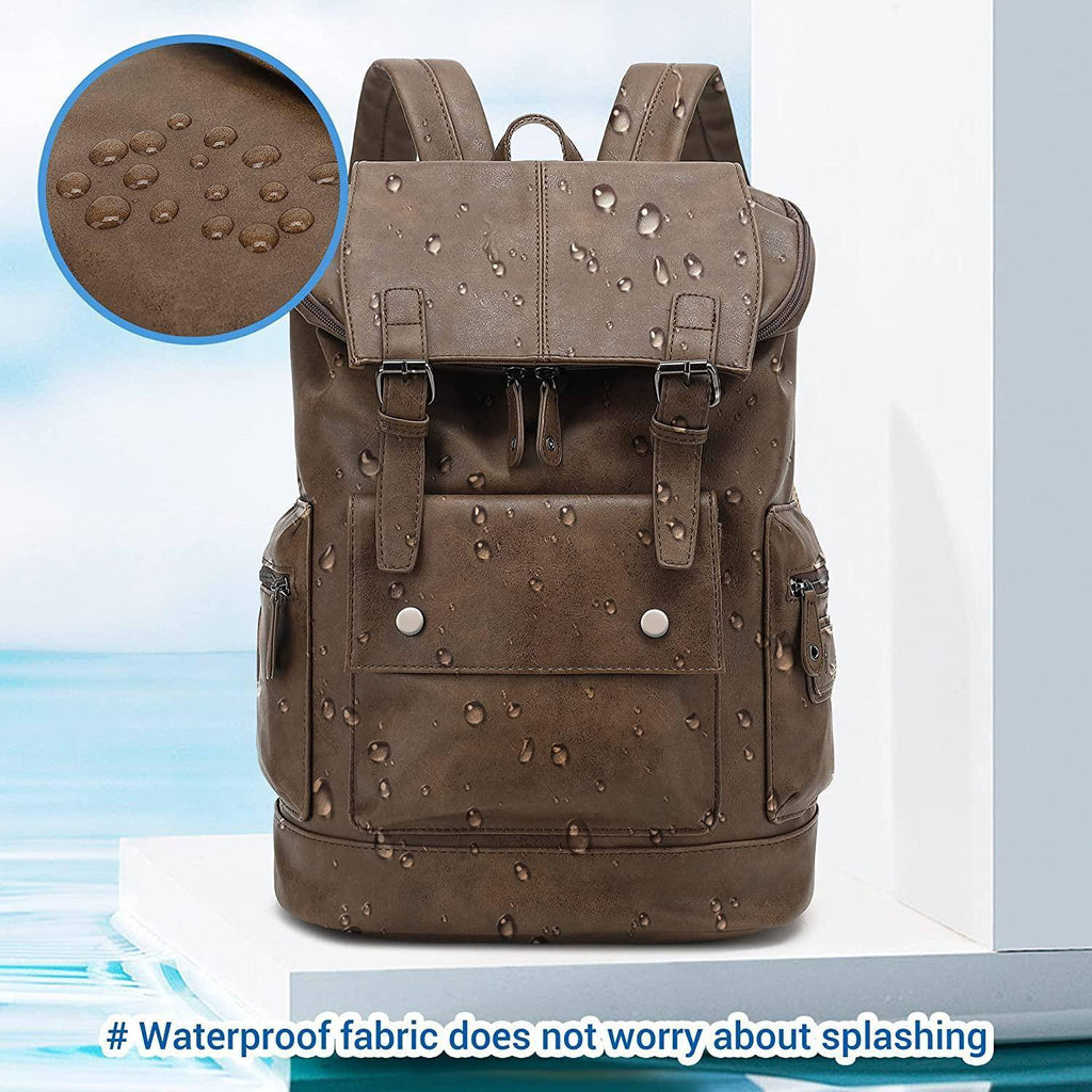 Men's Leather Backpack – Executive Commuter Carry