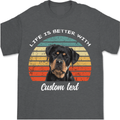 Life Is Better, Custom Dog Cat Photo T Shirt SG02