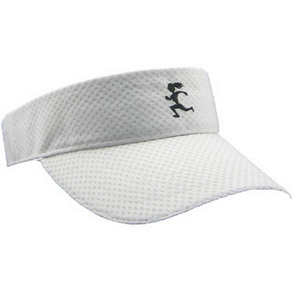 Gizmo Girl Running Visor - White