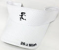 Gizmo Girl w/26.2 Running Visor - White