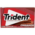 TRIDENT GUM, SUGAR FREE, CINNAMON