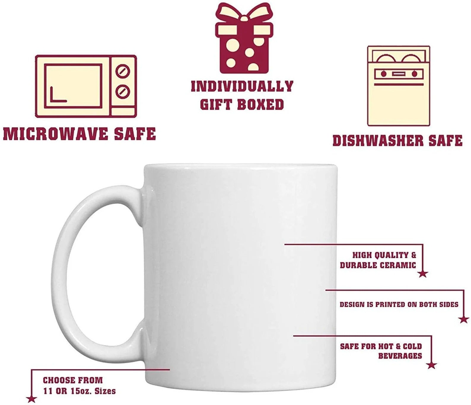 TO DAUGHTER MUG 01- GIFT FROM MOM - NTTD00