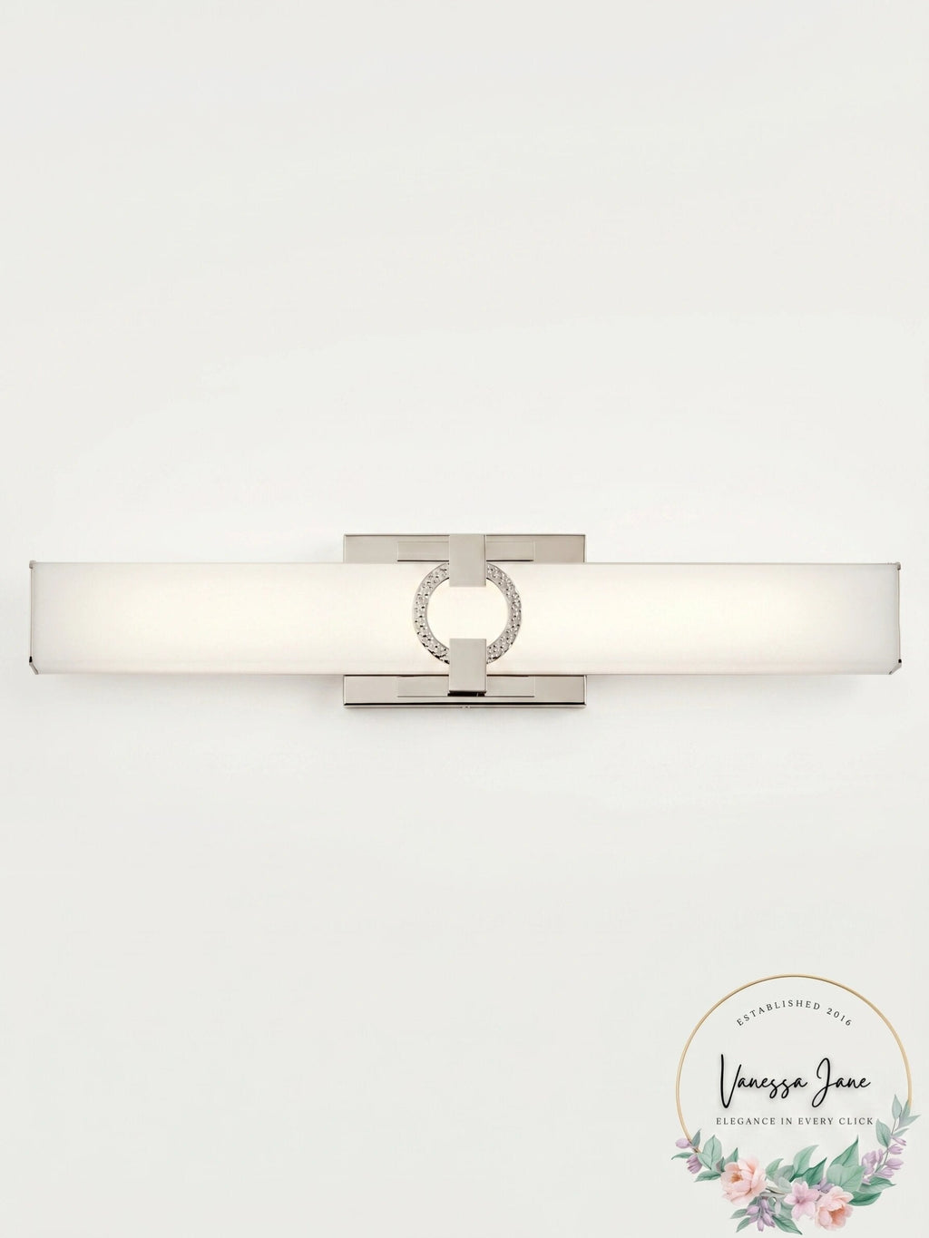 Kichler Bordeaux Linear Bath 22 LED Polished Nickel