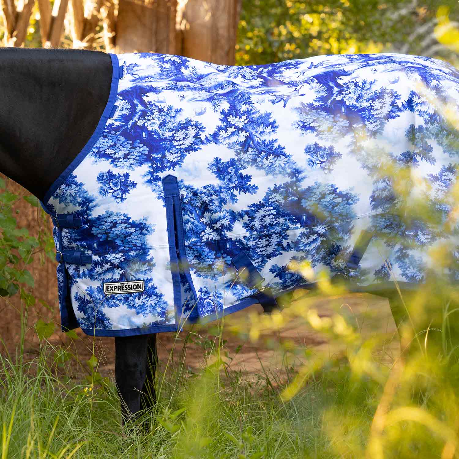 Jeffers Expression 1200 Denier Standard Neck Horse Turnout Sheet, 0 Gram