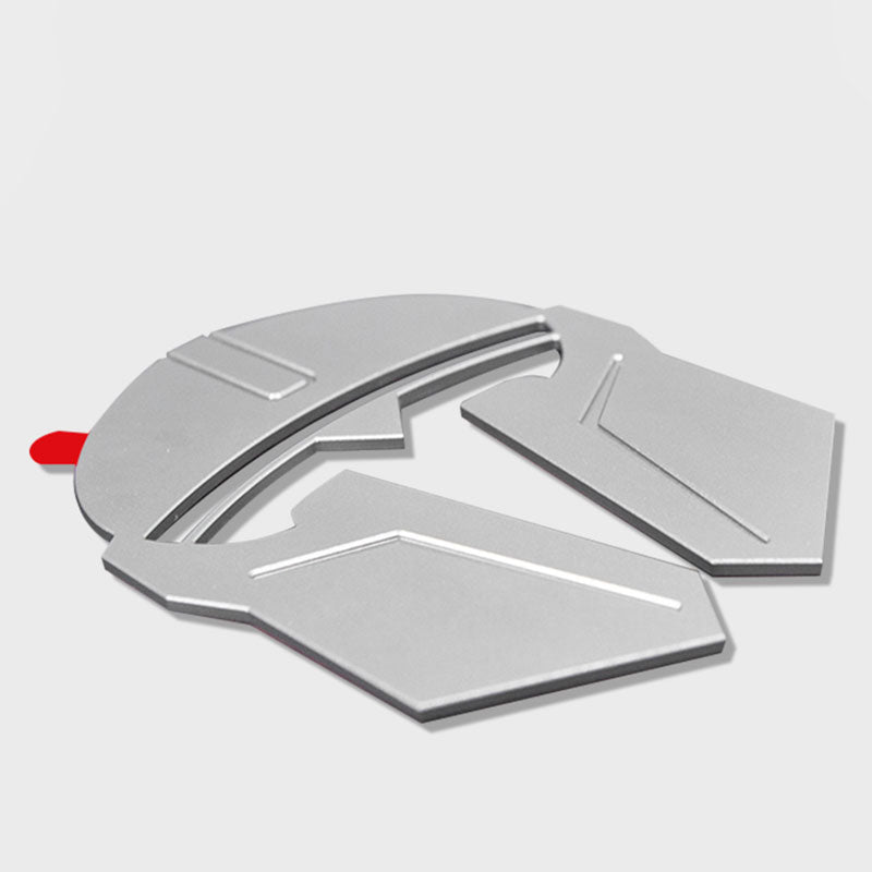 3D Metal Frunk Logo Badge Overlay | Aluminum Alloy | 3 Colors | Model 3/Y