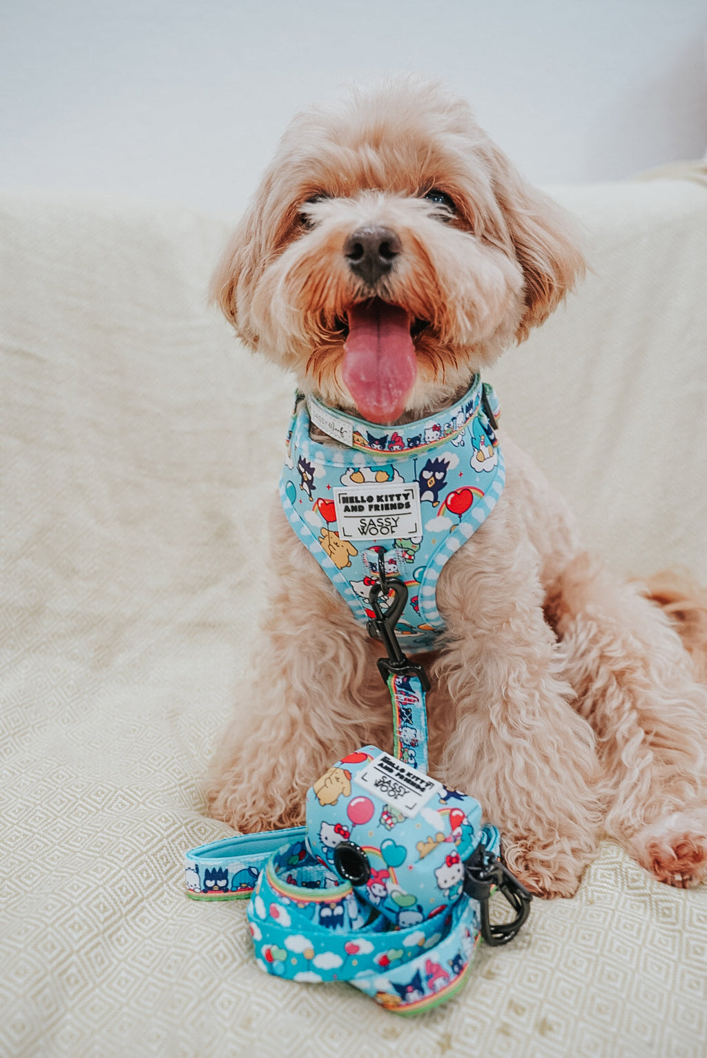 Dog Adjustable Harness - Hello Kitty® & Friends In the Sky