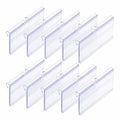 32-Inch Clear Plastic Label Holders for Wire Baskets (50 Count)