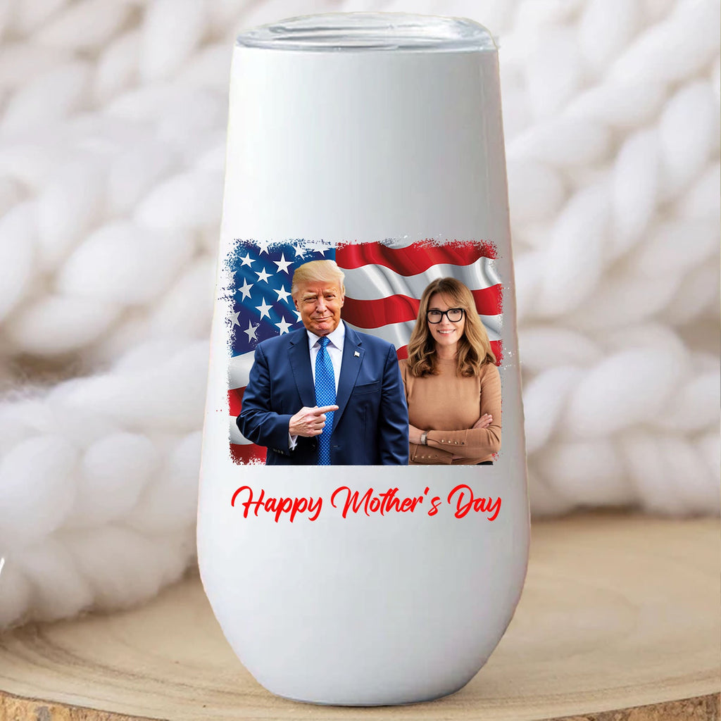 You're The Best Mom Custom Name and Photo Curved 6oz Tumbler, Personalized Champagne Tumbler, Gift For Mom, Gift For Wife 682092 - GOP