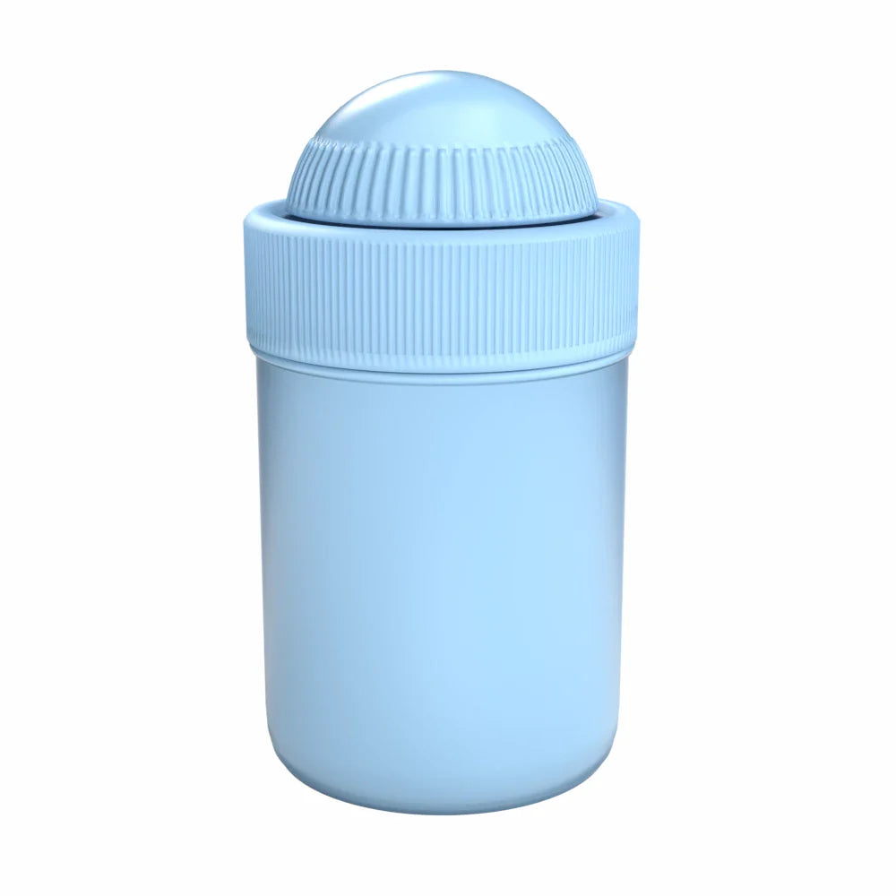 Samix Compounding Jar, 50 mL, Blue with Blue Lid (Case of 50)