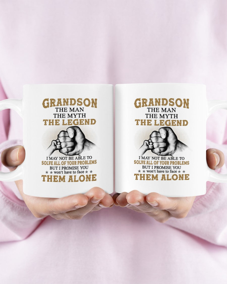 TO GRANDSON MUG 03 - GIFT FROM GRANDMA - NGHL00
