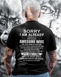 Awesome wife January - Perfect gift for husband from wife - NGHL01 (SKU68-79-01)