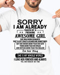 March - Awesome Girl born in March - Special gift for your boyfriend - From Wife NGHL03 (SKU.AT16)