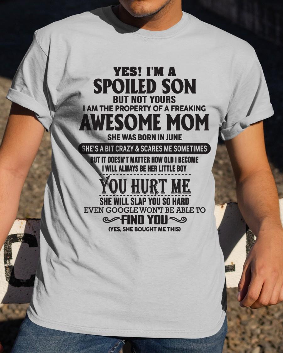 June - Gift for Son from a Legendary Mom ( SKU-MS01-06)