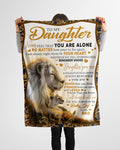 Love Your Dad Blanket - Gift For Daughter From Dad - To My Daughter (SKUB06-118)