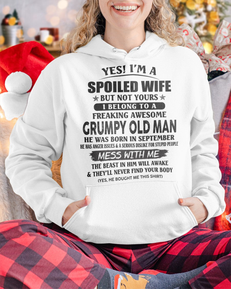 Grumpy Old Man September – Perfect gift for your wife – NGHL09 (SKU08-63-09)