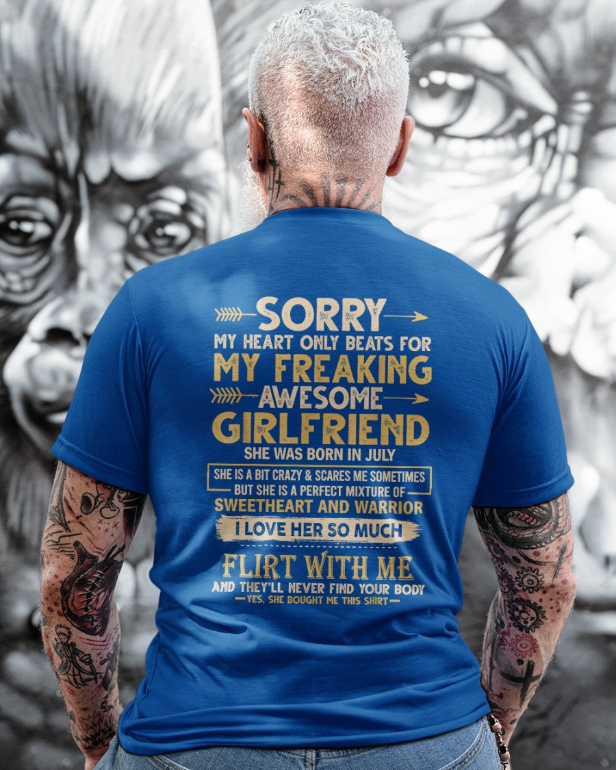 July - Awesome Girl - Perfect Gift For Your Boyfriend, Husband (SKU05-103-07)