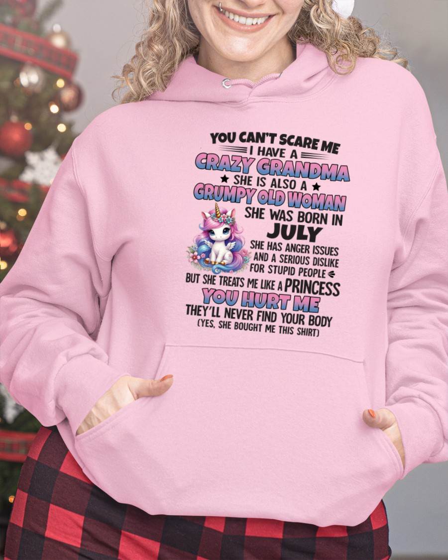 JULY - YOU CAN'T SCARE ME - GIFT FROM GRANDMA - NGHL07 (SKU09-106-07)