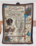 Special Gift For Your Daughter Blanket - From Mom