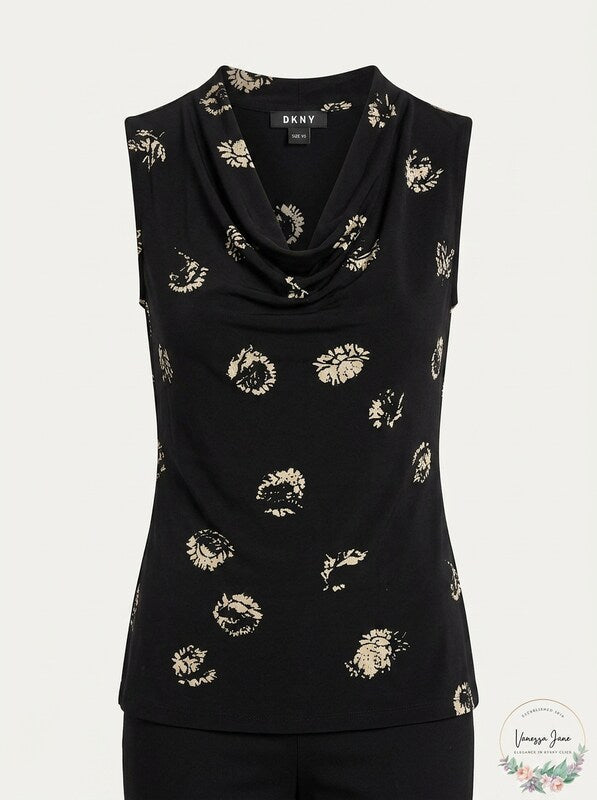 DKNY Womens Sleeveless Top, Size XS