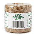 Ft. 3-Ply Twine Jute, Natural and Brown, 219 Ft