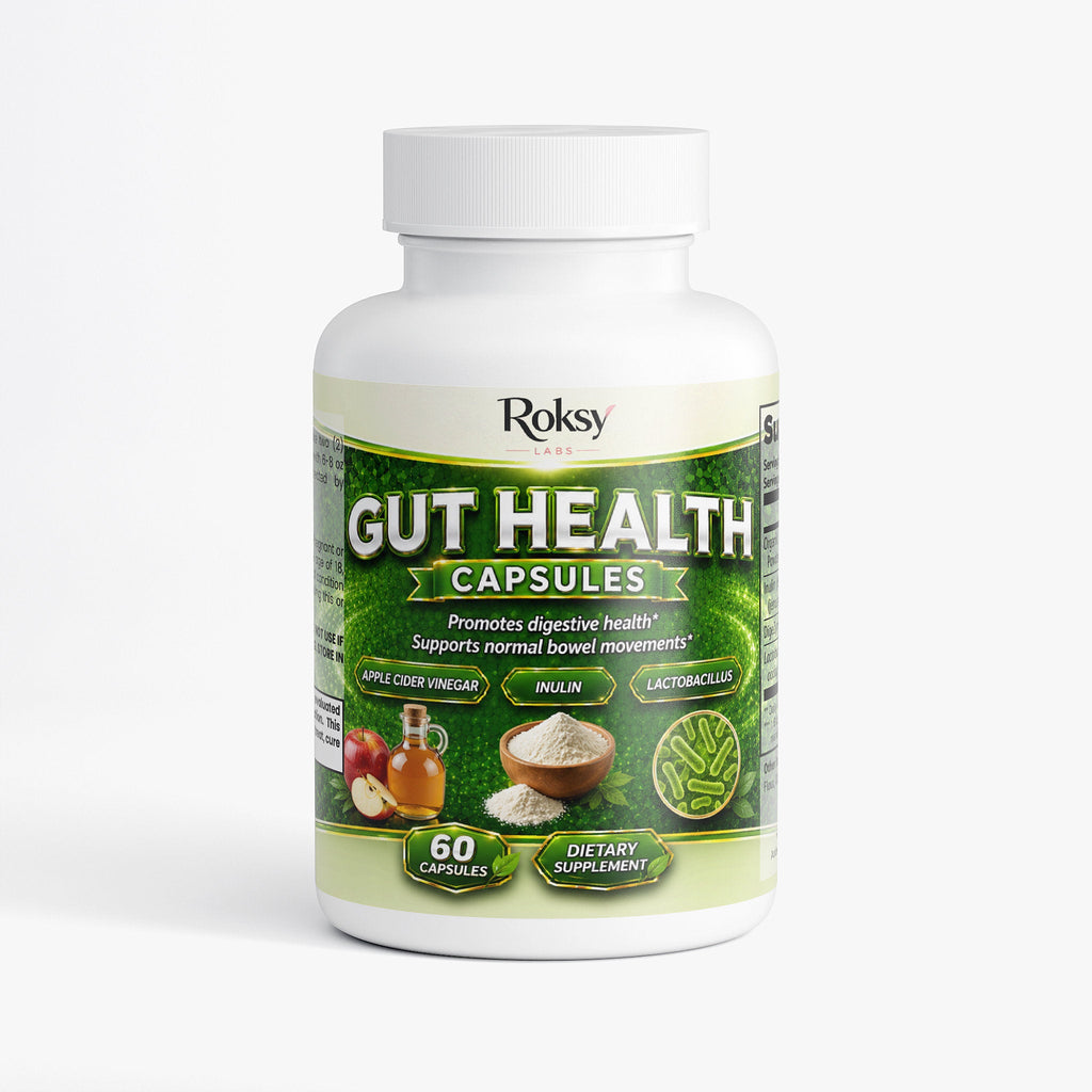 Gut Health and Probiotics Digestive Support 60 Capsules