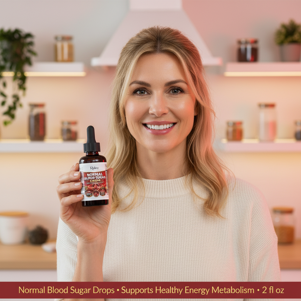 Normal Blood Sugar Drops | Glucose Control and Healthy Metabolism | Cinnamon Bitter Melon Turmeric | 2 fl oz