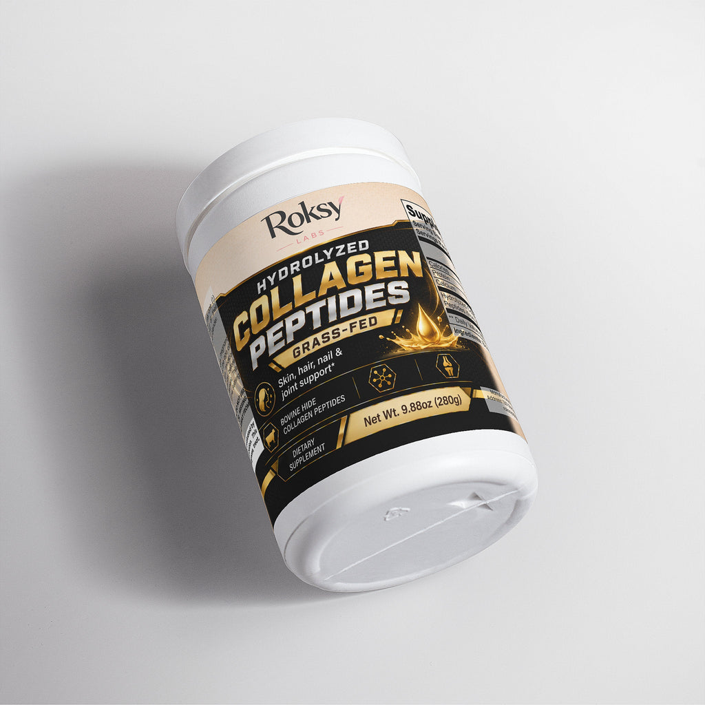 Grass-Fed Collagen Peptides Creamer Vanilla | Skin Hair Muscle and Bone Health | Collagen Types 1 and 3 | 240g