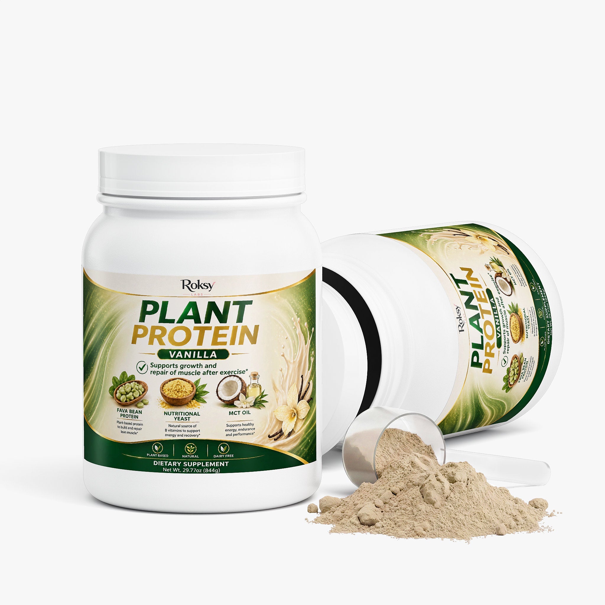 Plant-Based Protein Powder for Muscle Support 2lb