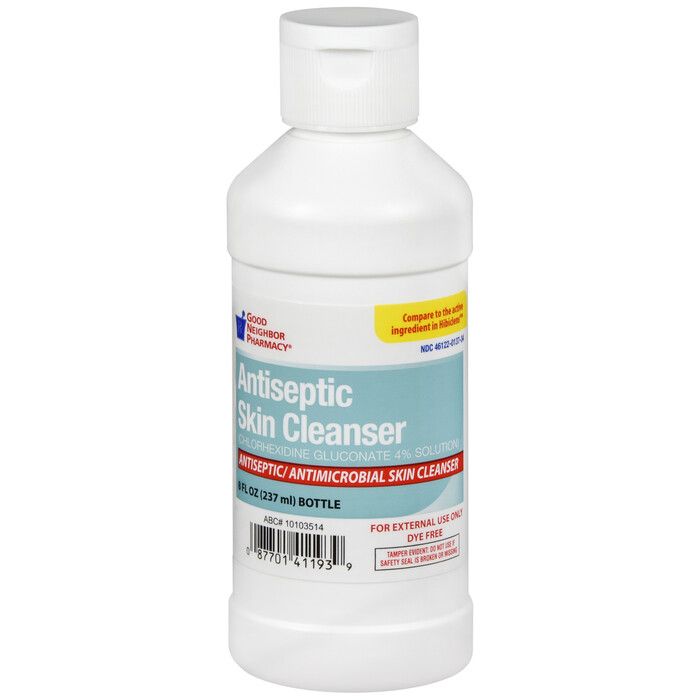 GNP Antiseptic Skin Cleanser Solution 4% (8 oz)