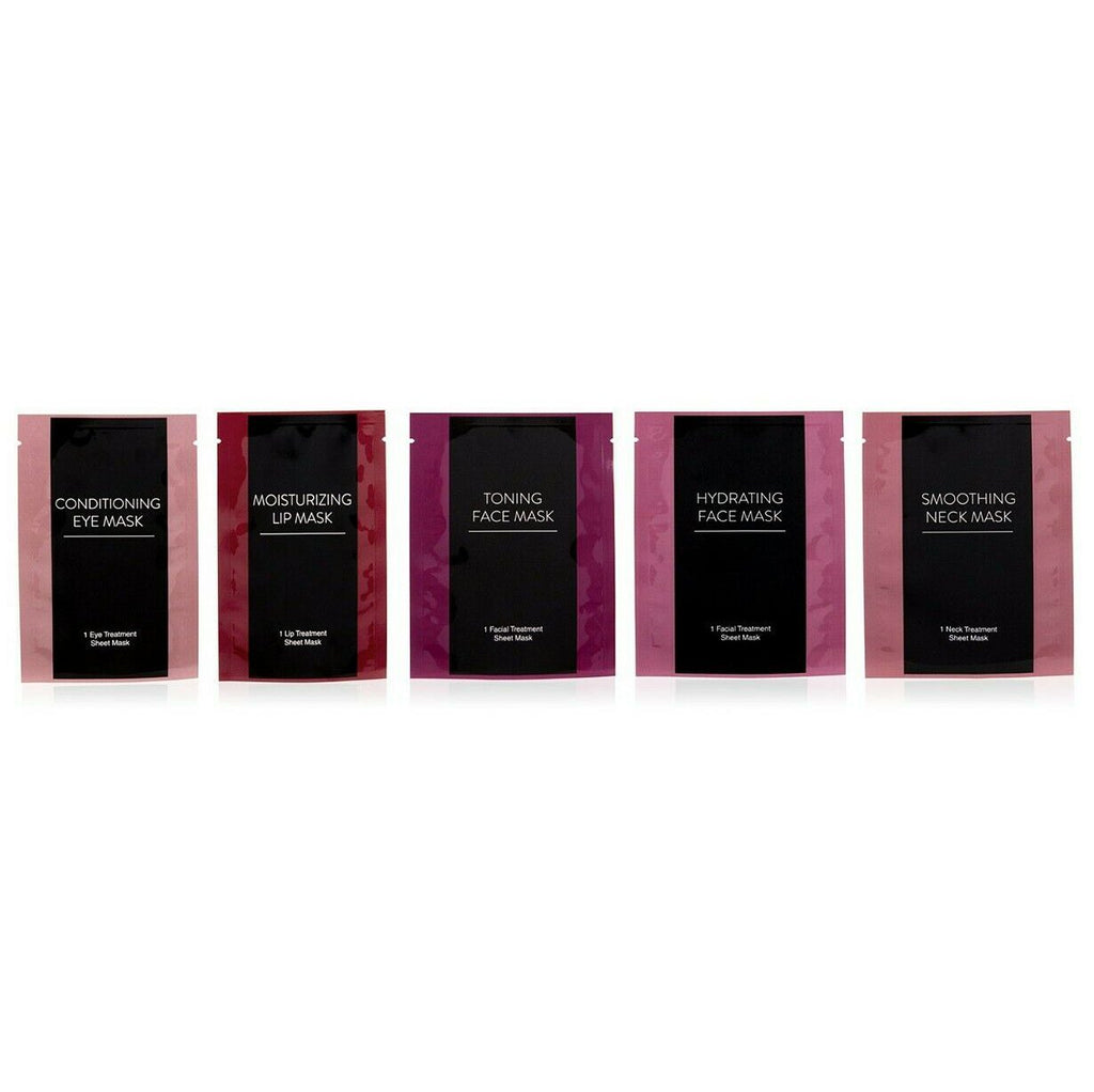 5-Pc. Glitterati Culture Mask Set
