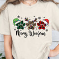 Merry Woofmas Sweatshirt, Pet Lovers Christmas Sweatshirt, Happy Christmas Ugly Sweatshirt - K1491